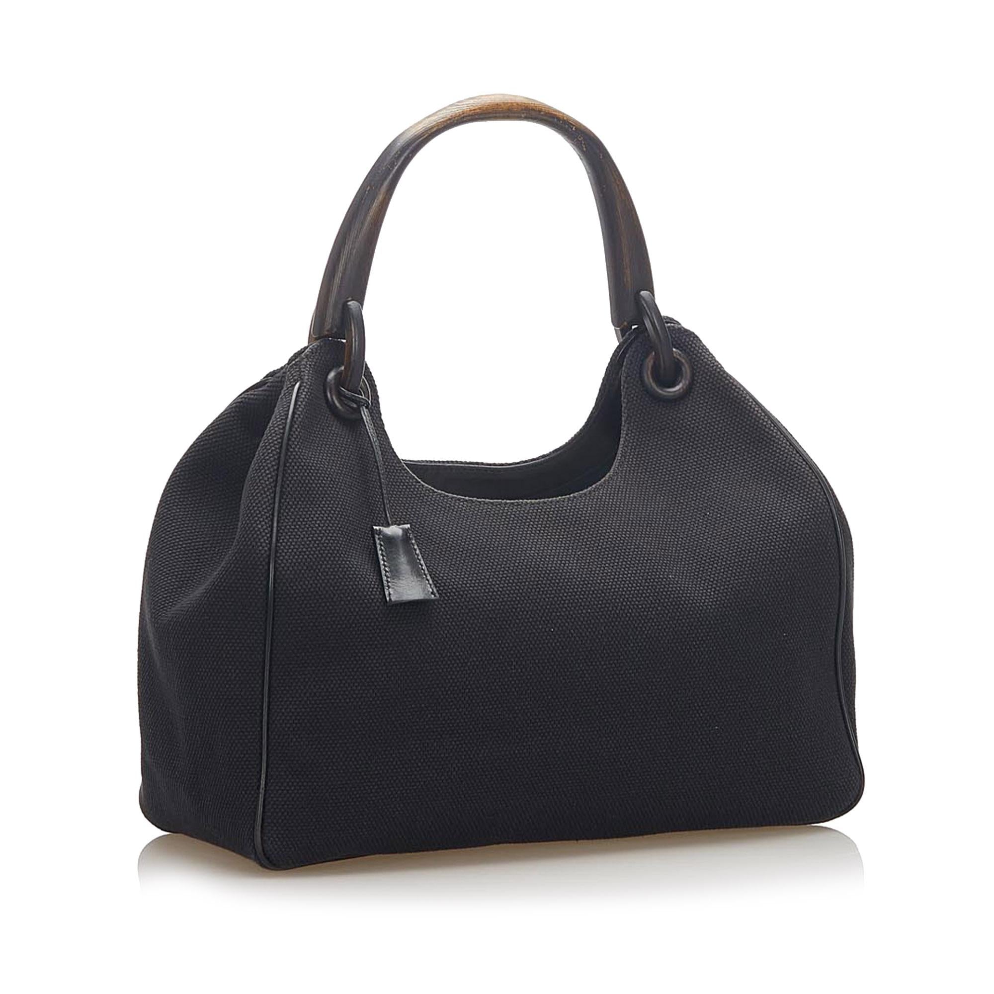 Gucci Canvas Handbag (SHG-22297)