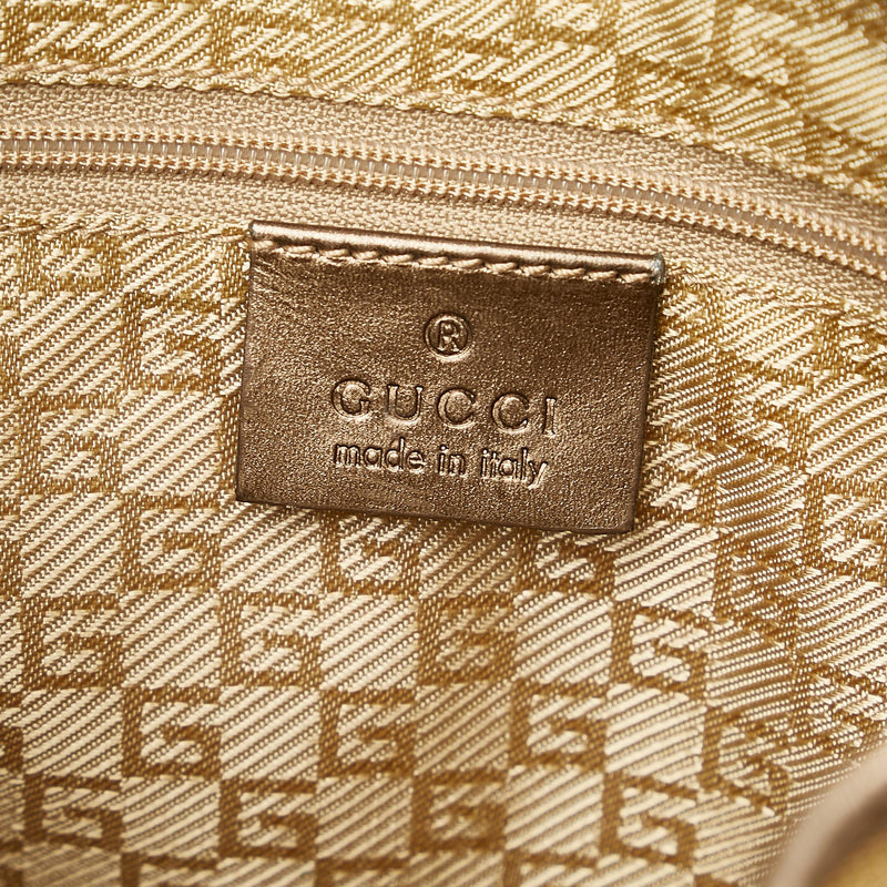 Gucci Canvas Jackie Shoulder Bag (SHG-24568)
