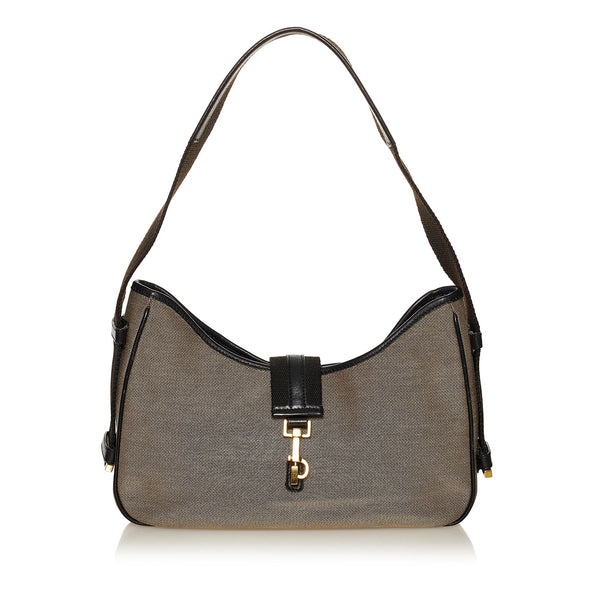 Gucci Canvas Shoulder Bag (SHG-35818)