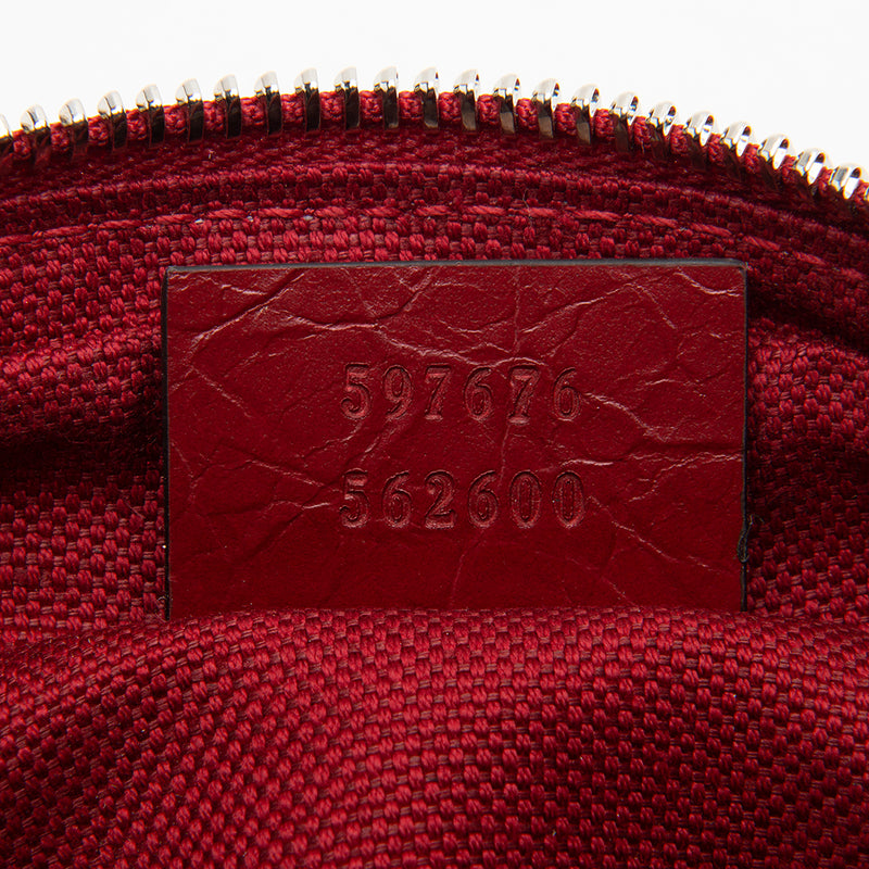 Gucci Cracked Calfskin Morpheus Belt Bag - Size 28 / 70 (SHF-12356)