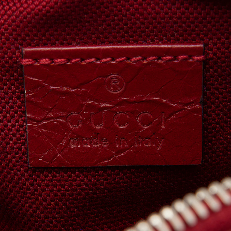 Gucci Cracked Calfskin Morpheus Belt Bag - Size 28 / 70 (SHF-12356)
