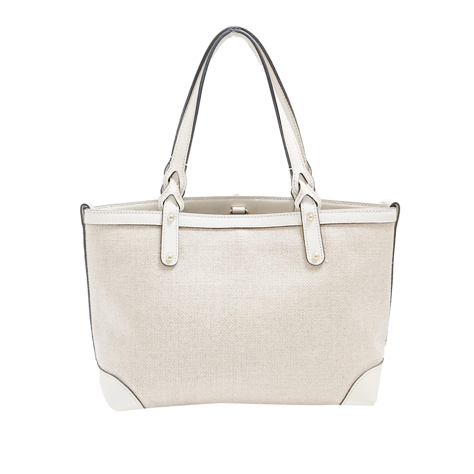 Gucci Craft Canvas Tote Bag (SHG-32117)