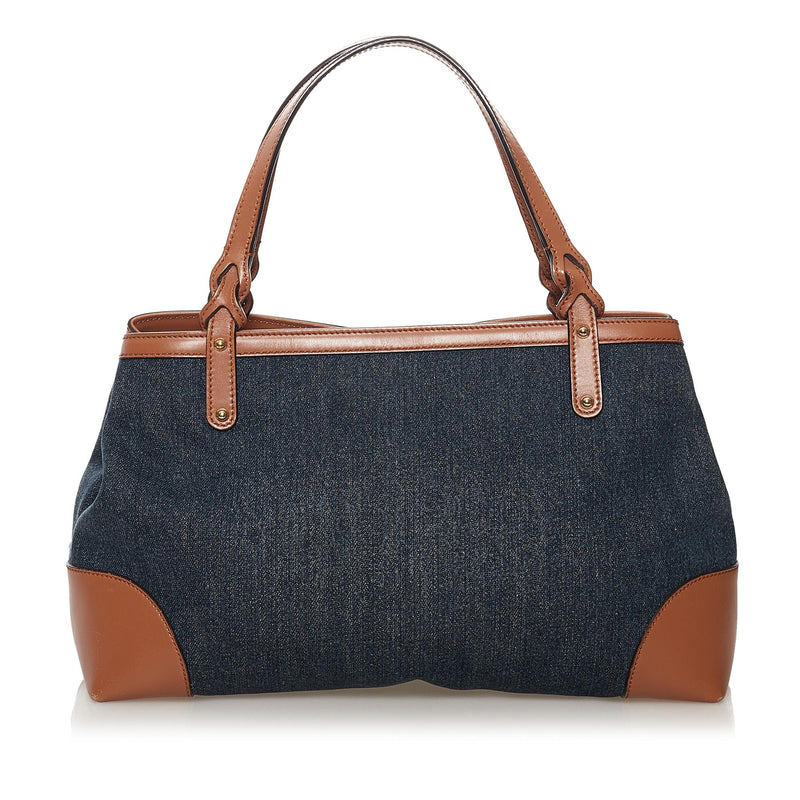 Gucci Craft Denim Tote Bag (SHG-31576)