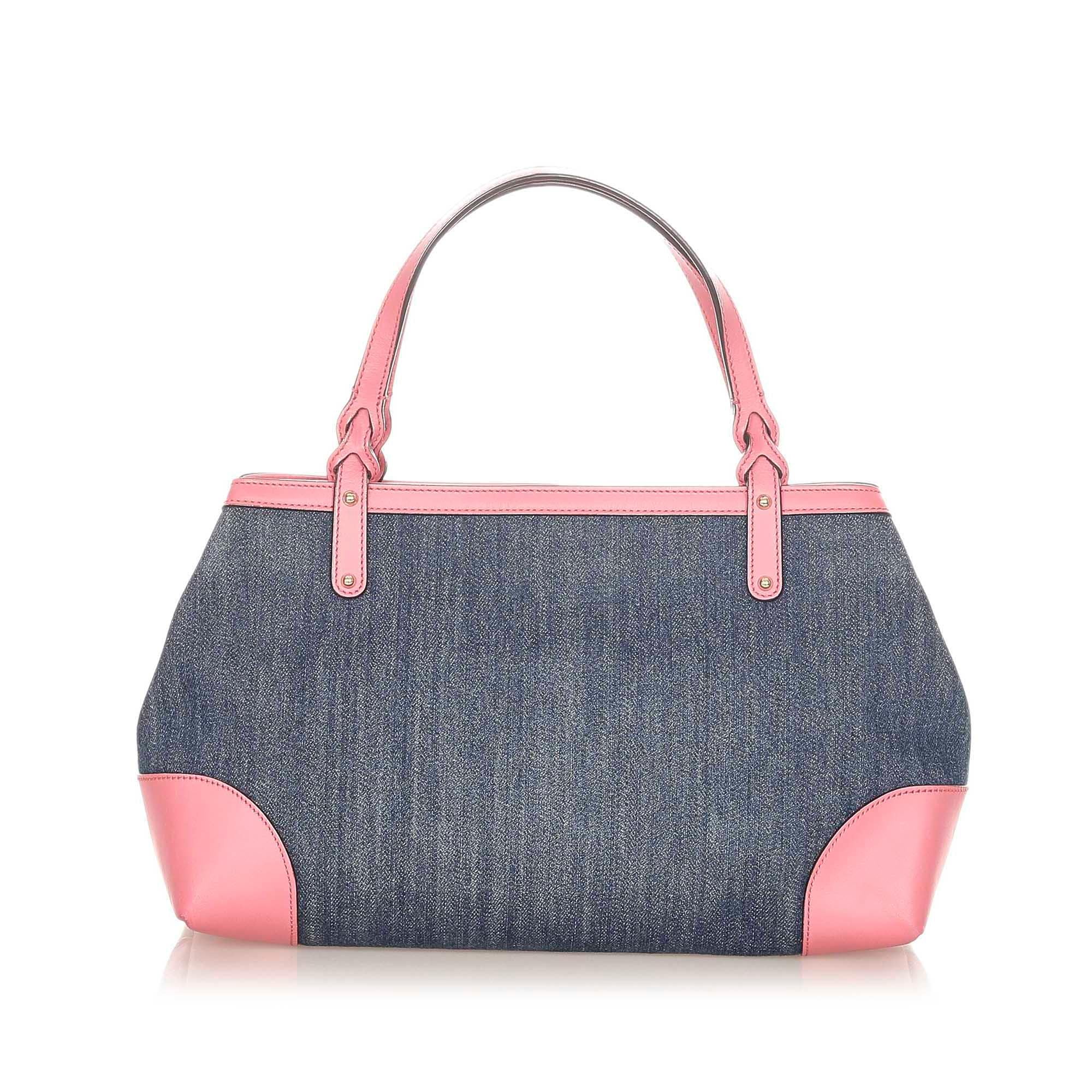 Gucci Craft Denim Tote Bag (SHG-31656)