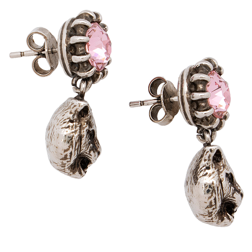Gucci Crystal Feline Head Stud Earrings (SHF-20708)
