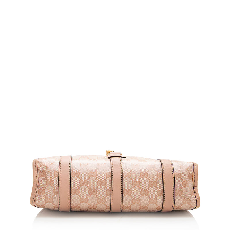Gucci Crystal GG Canvas Small Joy Shoulder Bag - FINAL SALE (SHF