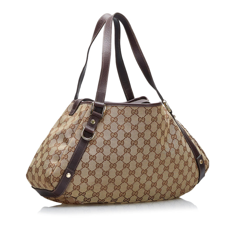 Gucci D-Ring Gg Canvas Pelham Shoulder Bag (SHG-ePG5aT)