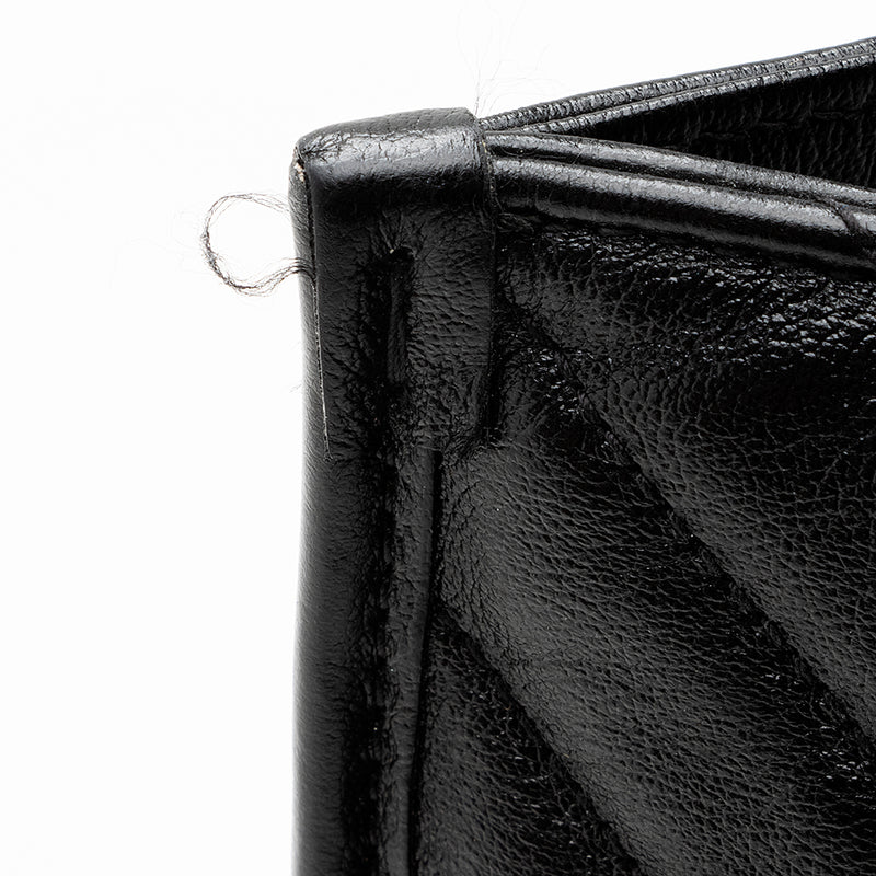 Gucci Diagonal Matelasse Leather GG Marmont Tote (SHF-18395)