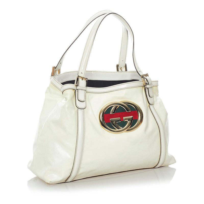 Gucci Dialux Britt Tote Bag (SHG-30801)