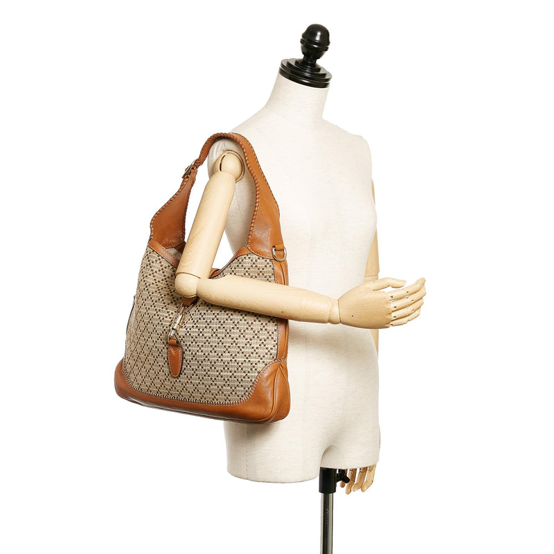 Gucci Diamante New Jackie Tassel Canvas Tote Bag (SHG-27351)