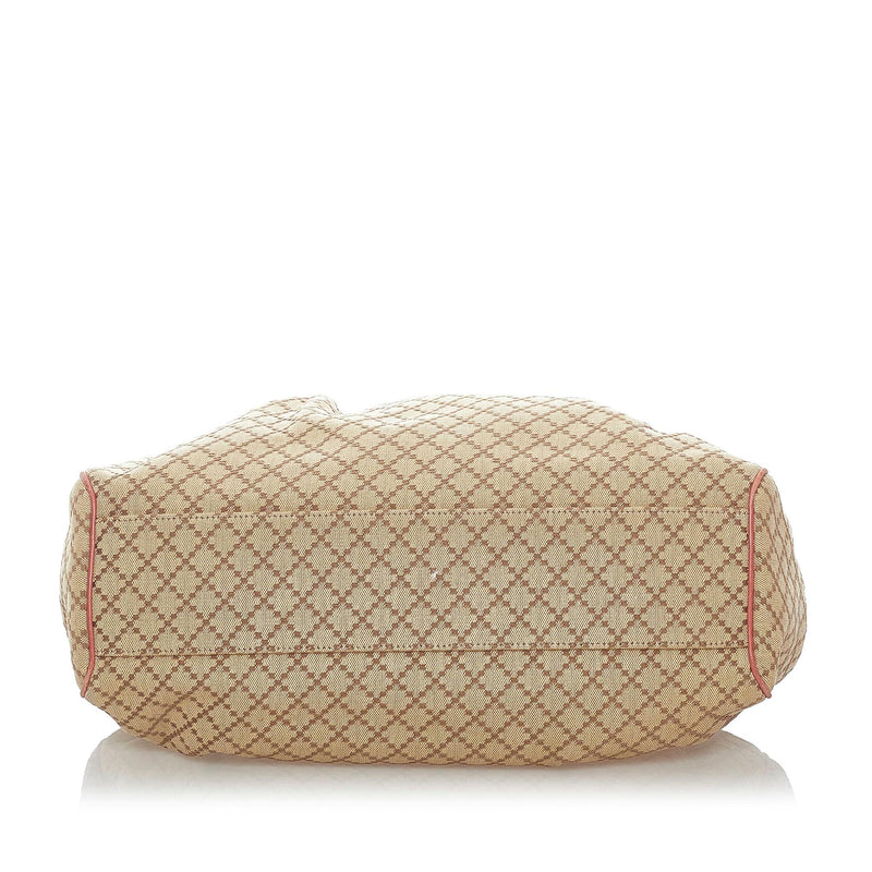 Gucci Diamante Sukey Canvas Tote Bag (SHG-32216)
