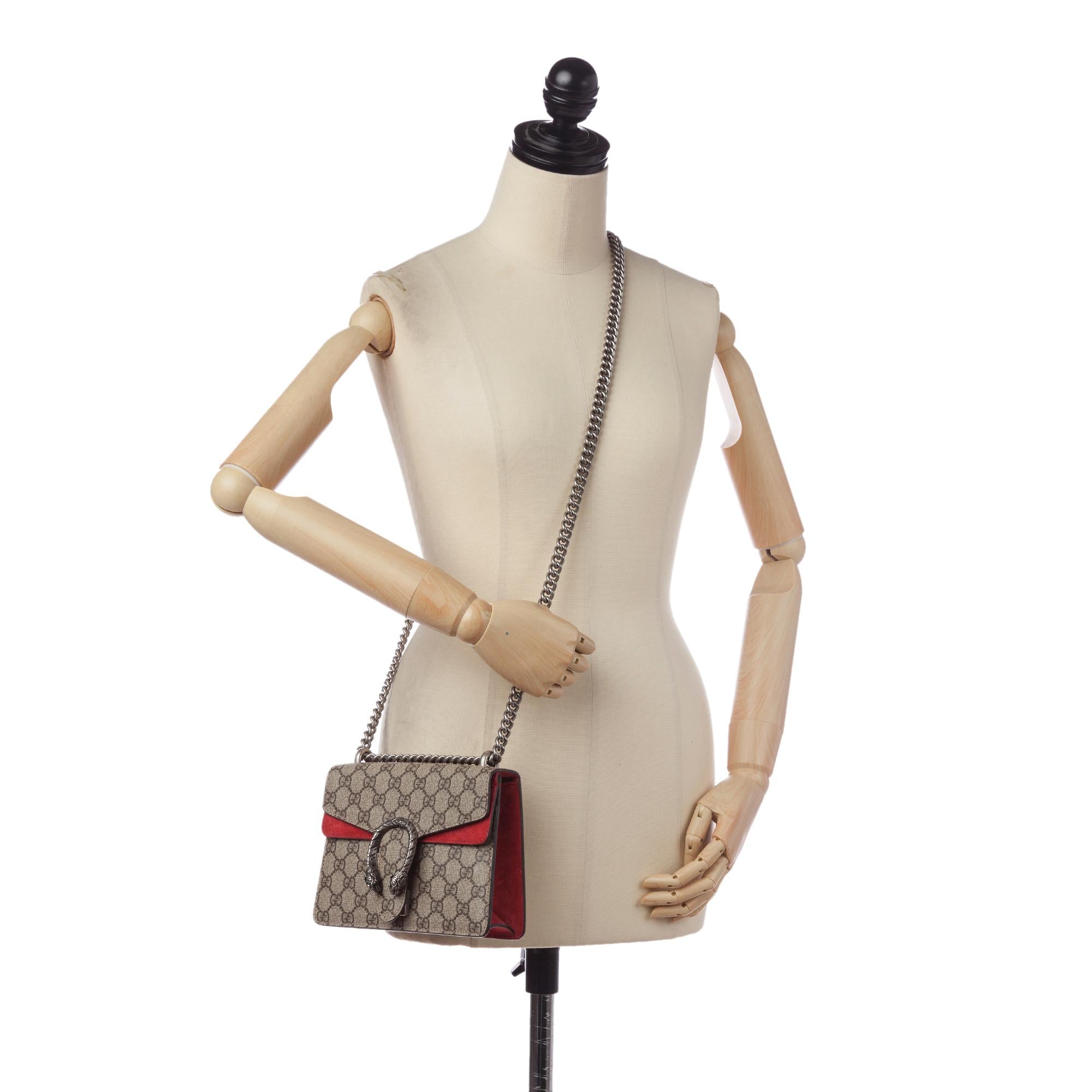 Gucci Dionysus GG Supreme Crossbody Bag (SHG-34614)