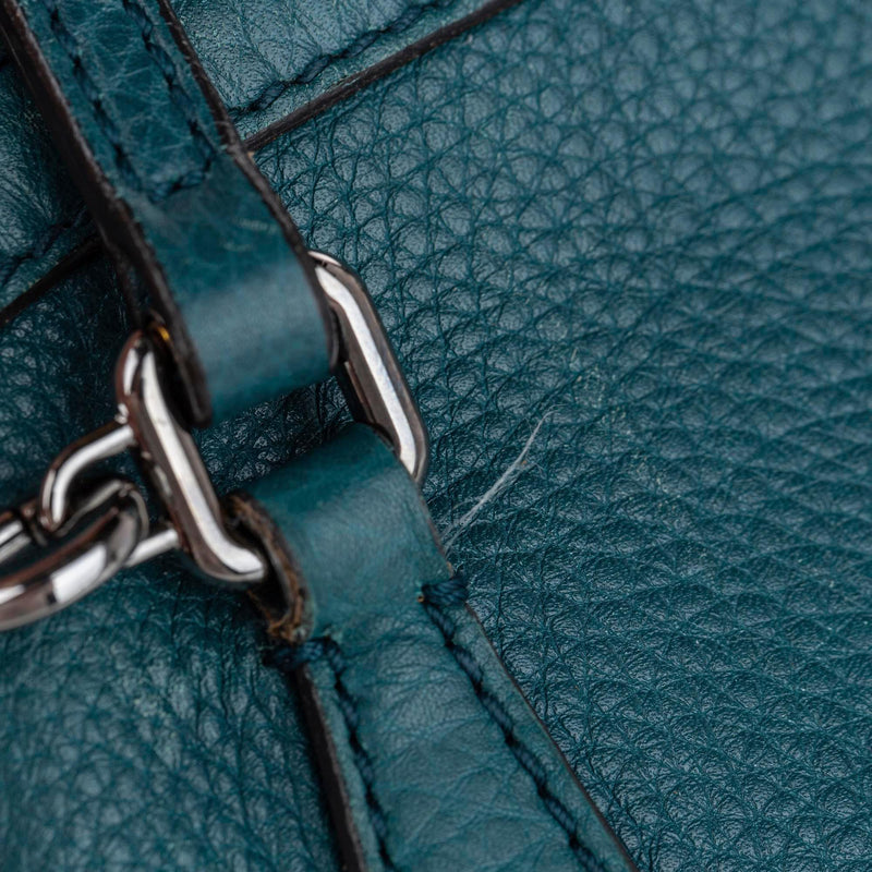 Gucci Dome Leather Satchel (SHG-32153)