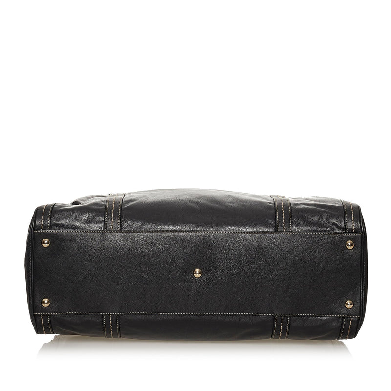 Gucci Duchessa Leather Boston Bag (SHG-29188)