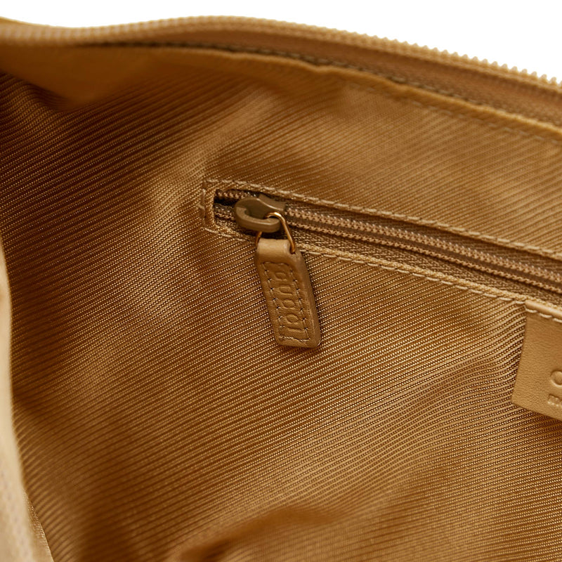 Gucci G Monogram Canvas Shoulder Bag (SHG-24198)