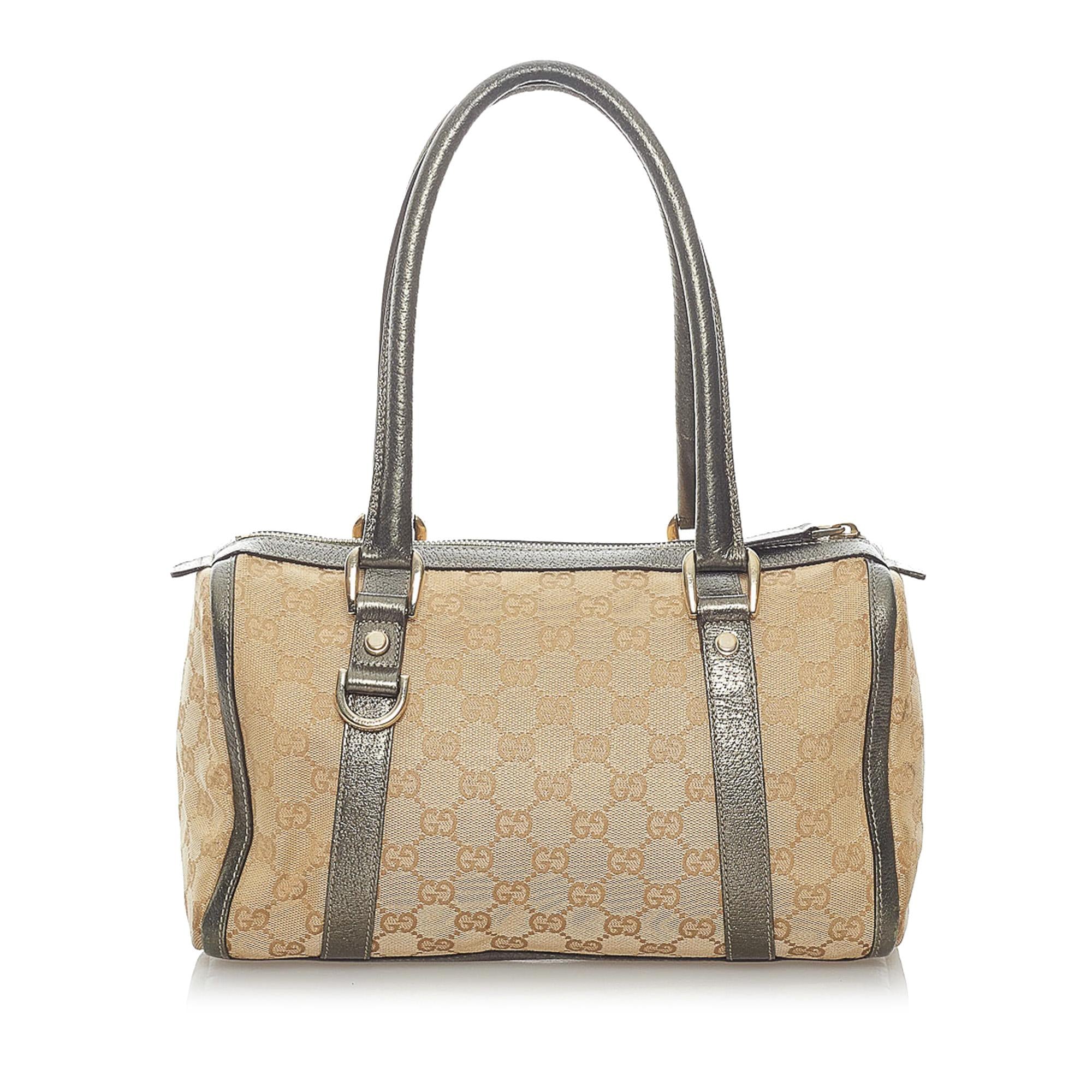 Gucci GG Canvas Abbey Boston Bag (SHG-32098)