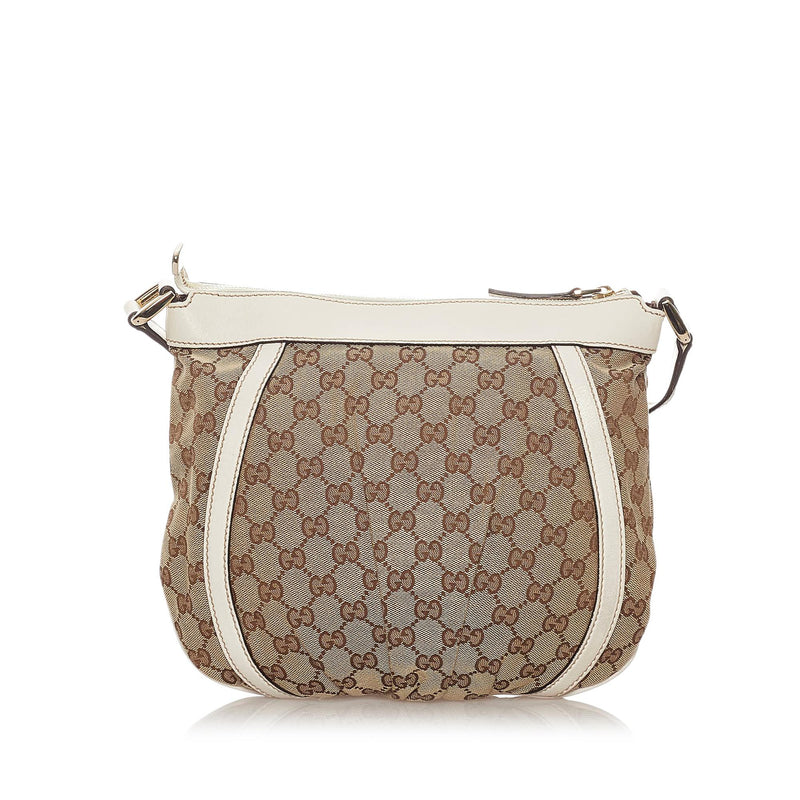 Gucci GG Canvas Abbey D-Ring Crossbody Bag (SHG-27900)