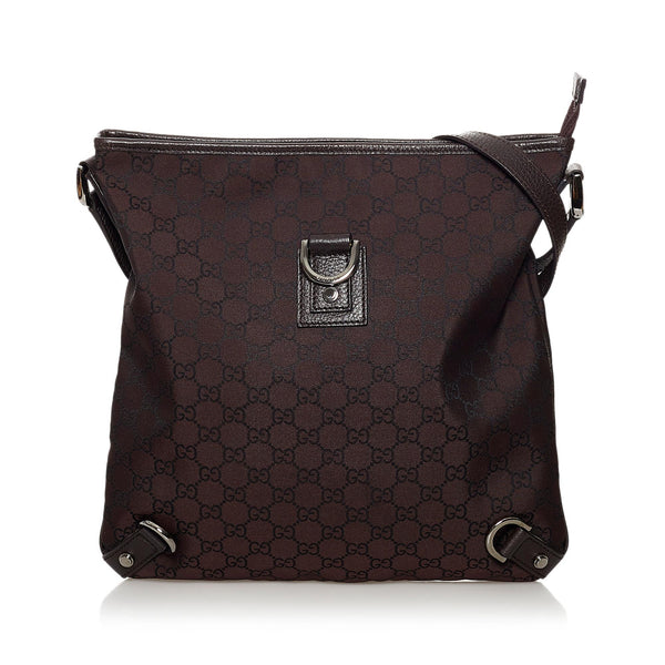 Gucci GG Canvas Abbey D-Ring Crossbody Bag (SHG-30862)