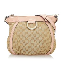 Gucci GG Canvas Abbey D-Ring Crossbody Bag (SHG-32404)