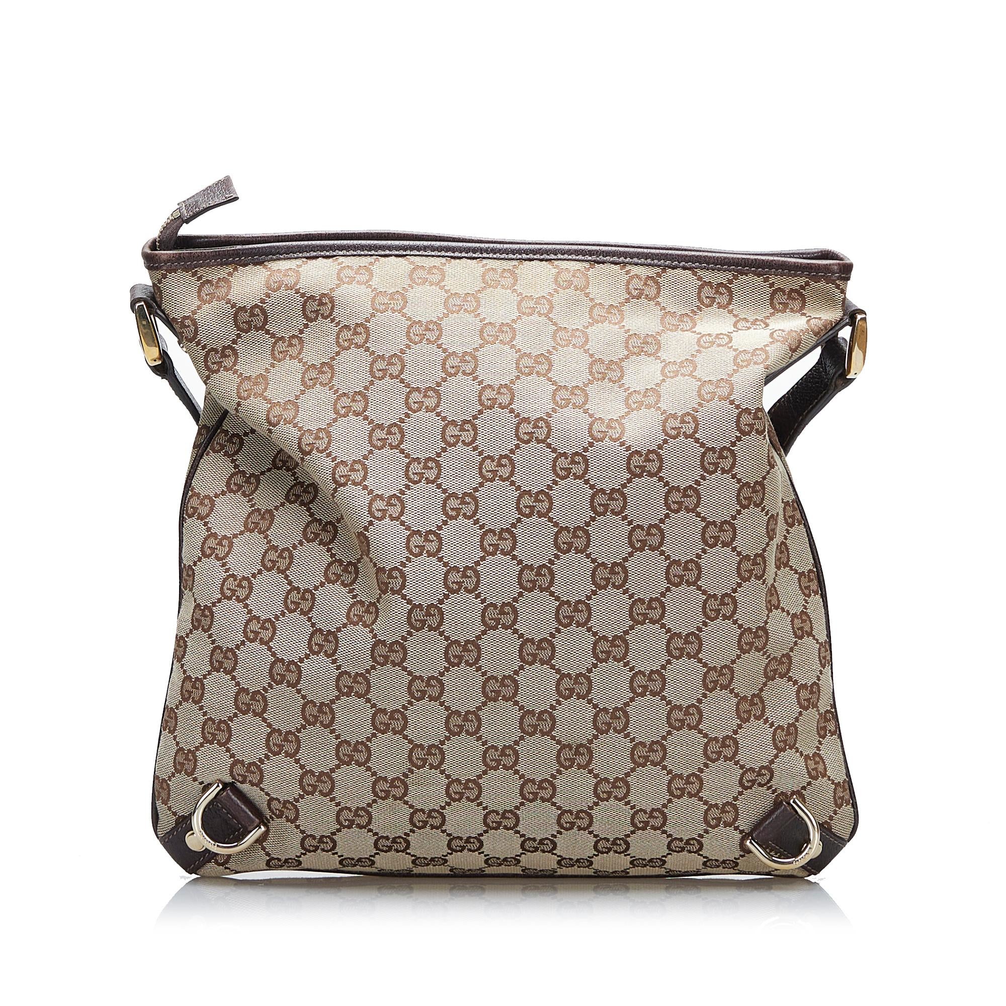 Gucci GG Canvas Abbey D-Ring Crossbody Bag (SHG-mLFI4s)