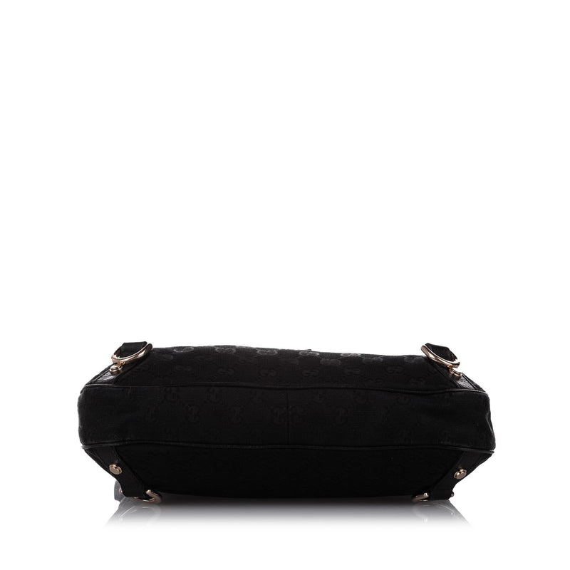 Gucci GG Canvas Abbey D-Ring Shoulder Bag (SHG-16440)