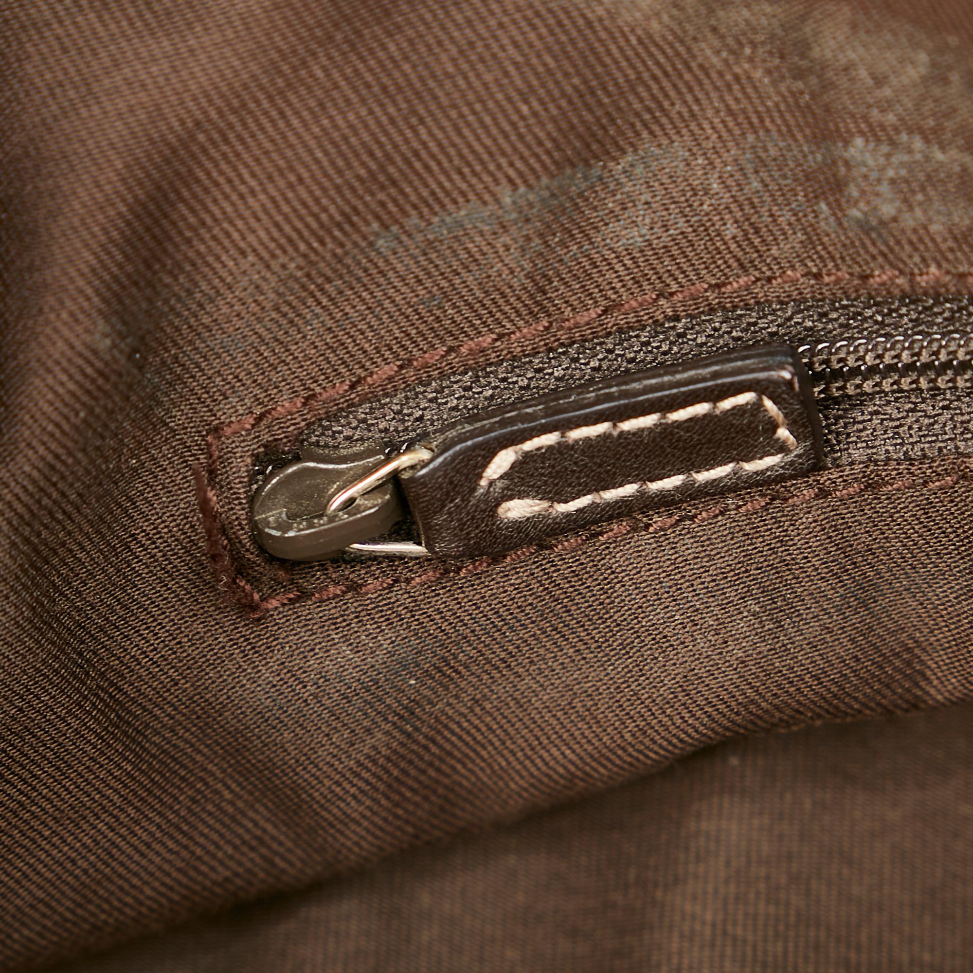 Gucci GG Canvas Abbey D-Ring Shoulder Bag (SHG-23632)