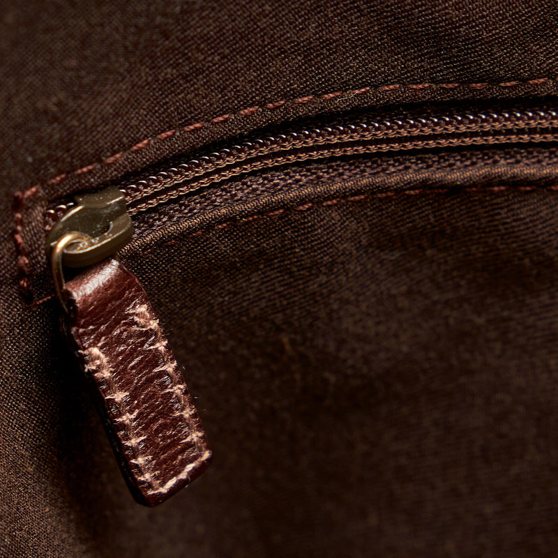 Gucci GG Canvas Abbey D-Ring Shoulder Bag (SHG-25132)
