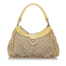 Gucci GG Canvas Abbey D-Ring Shoulder Bag (SHG-29541)