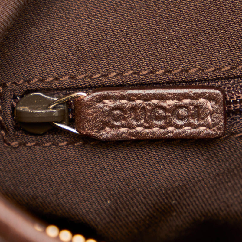 Gucci GG Canvas Abbey D-Ring Shoulder Bag (SHG-30006)