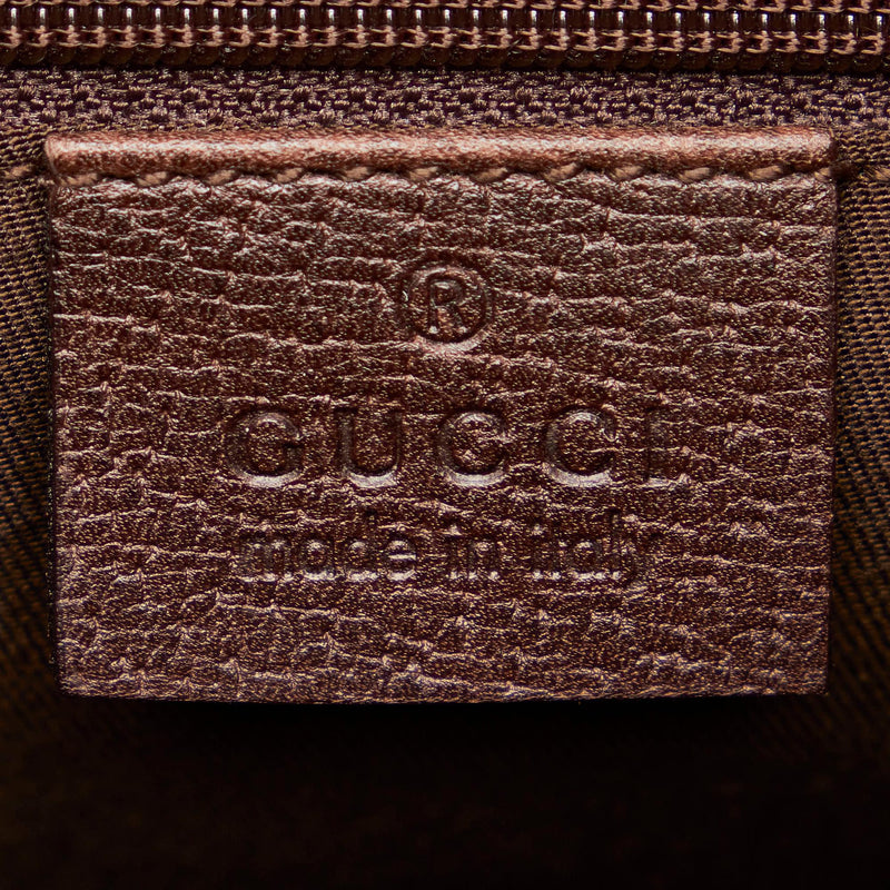 Gucci GG Canvas Abbey D-Ring Shoulder Bag (SHG-30006)