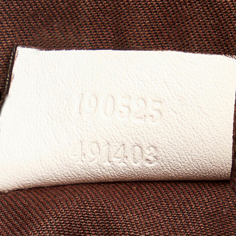 Gucci GG Canvas Abbey D-Ring Shoulder Bag (SHG-30987)