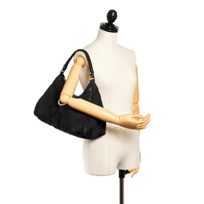 Gucci GG Canvas Abbey D-Ring Shoulder Bag (SHG-36145)