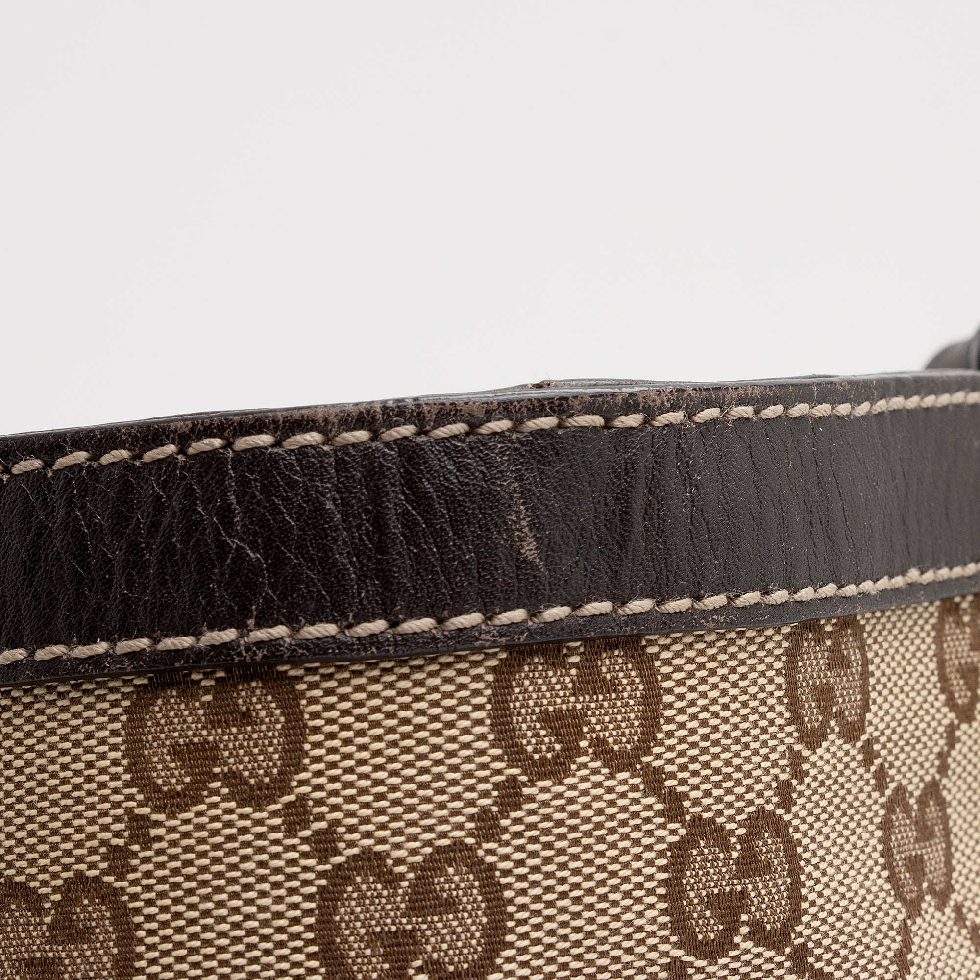 Gucci GG Canvas Abbey D Ring Small Tote (SHF-22935)