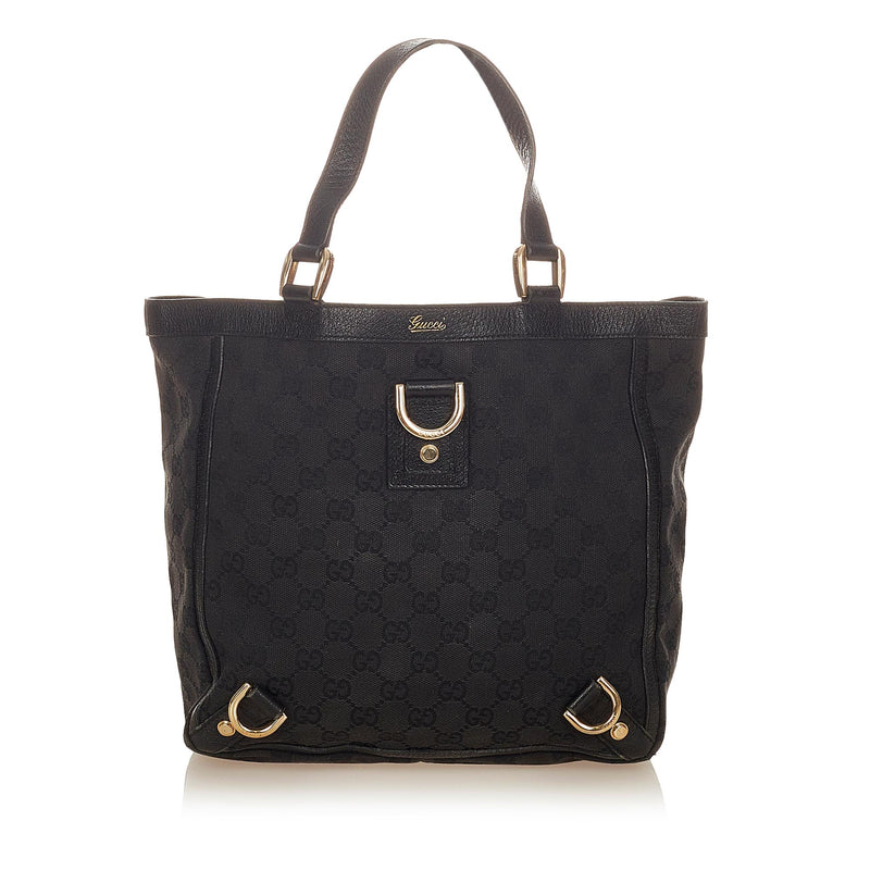 Gucci GG Canvas Abbey D-Ring Tote Bag (SHG-24501)