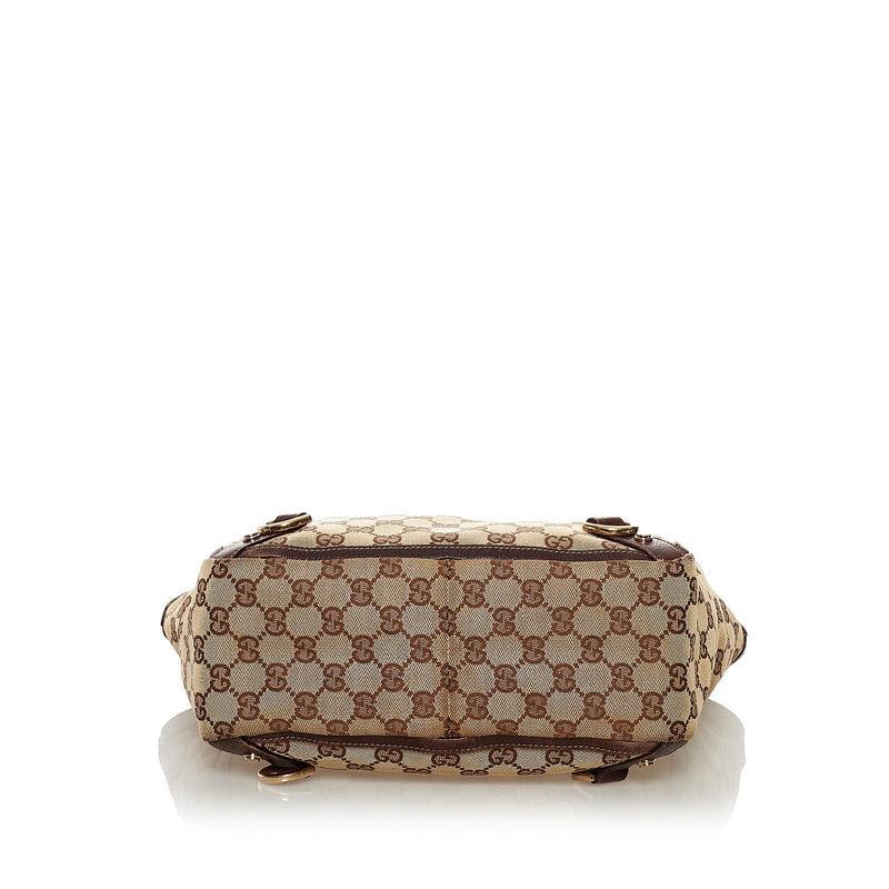 Gucci GG Canvas Abbey D-Ring Tote Bag (SHG-34724)