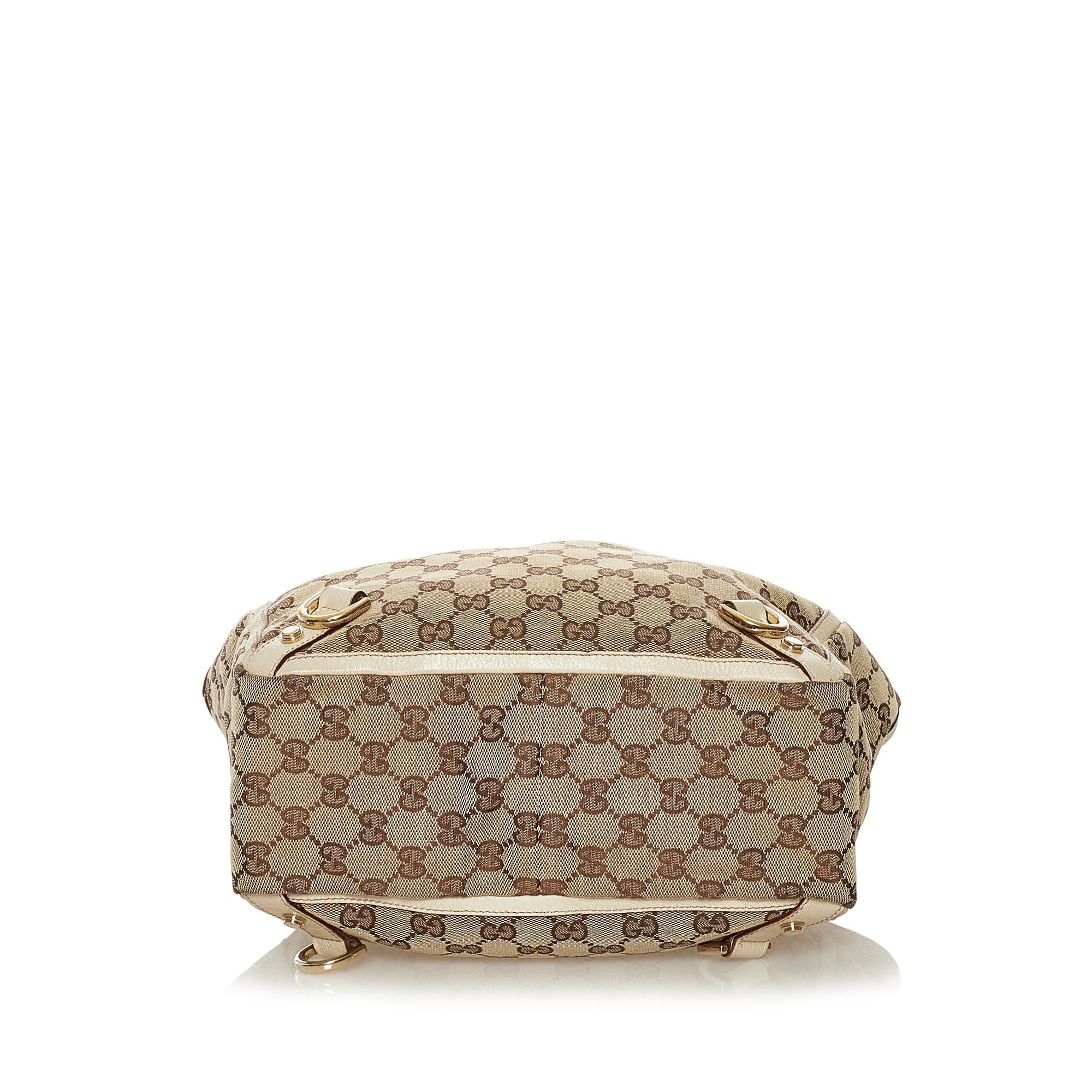 Gucci GG Canvas Abbey D-Ring Tote Bag (SHG-34880)