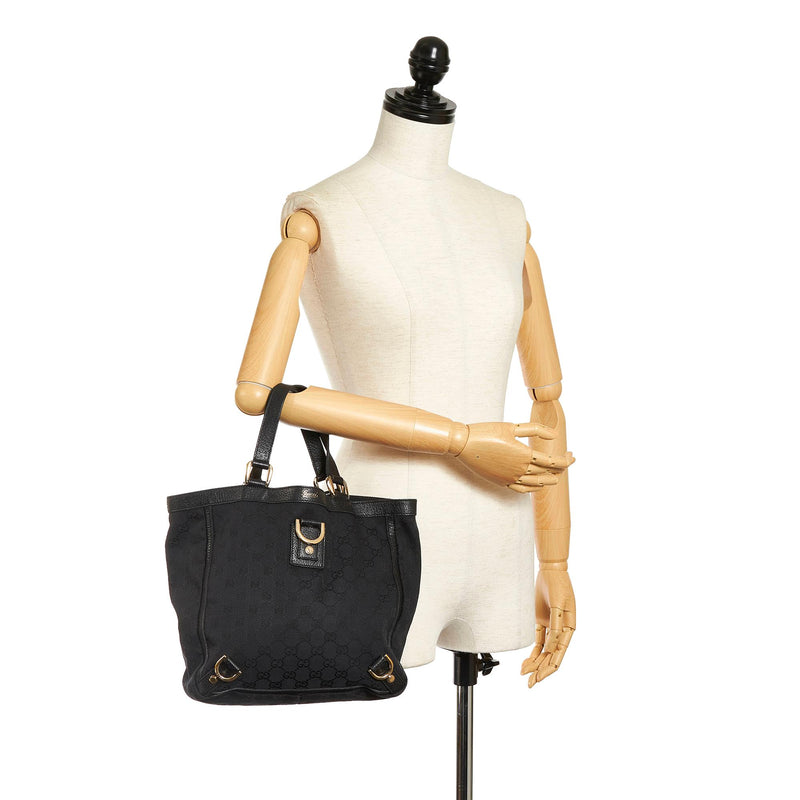 Gucci GG Canvas Abbey D-Ring Tote Bag (SHG-36166)