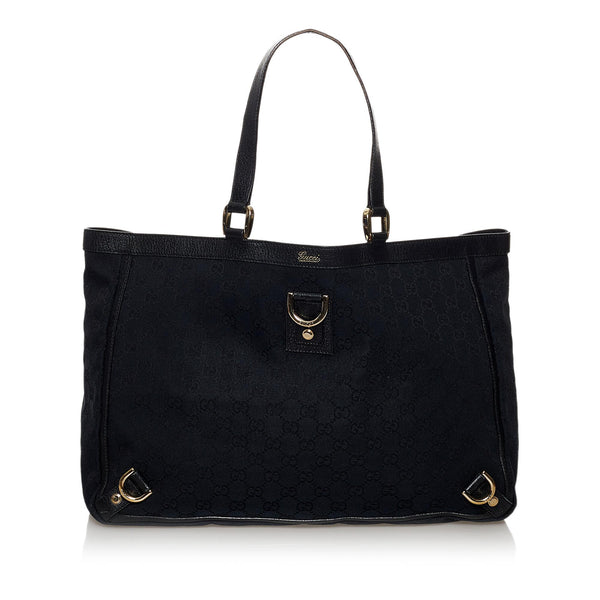 Gucci GG Canvas Abbey D- Ring Tote Bag (SHG-37598)