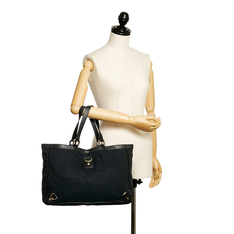 Gucci GG Canvas Abbey D- Ring Tote Bag (SHG-37598)