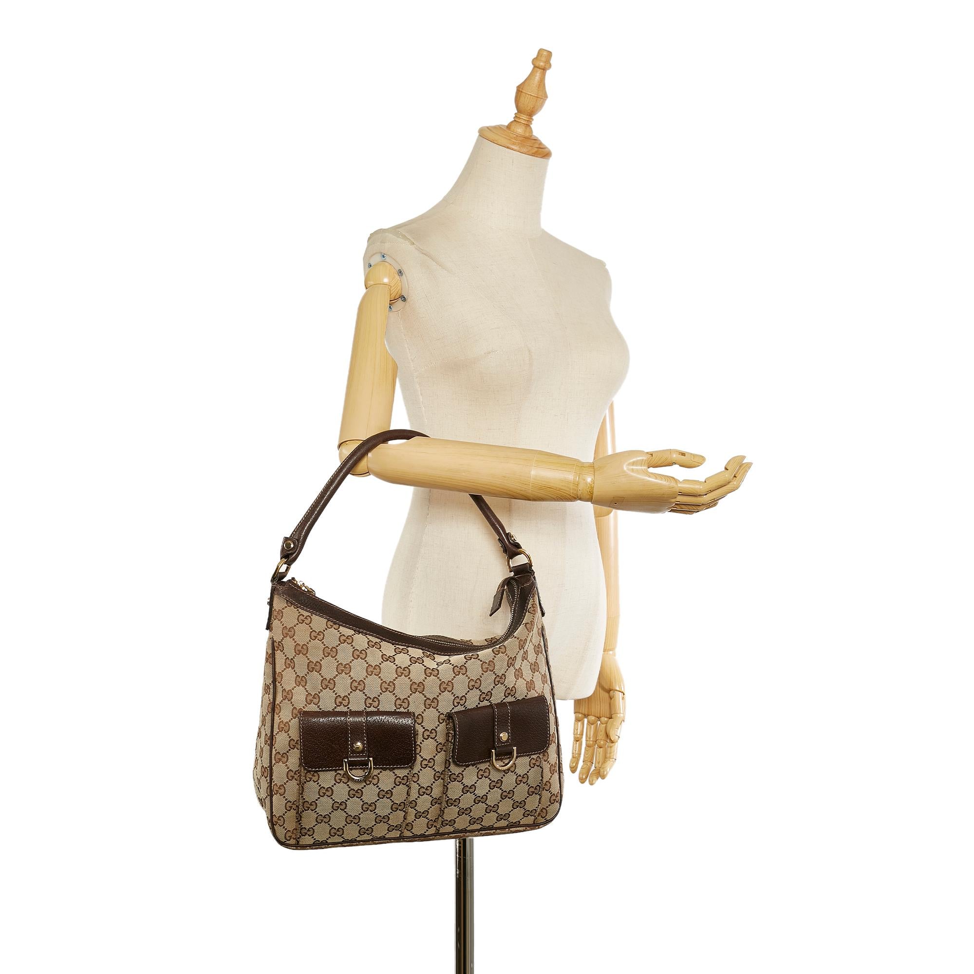 Gucci GG Canvas Abbey Shoulder Bag (SHG-32495)