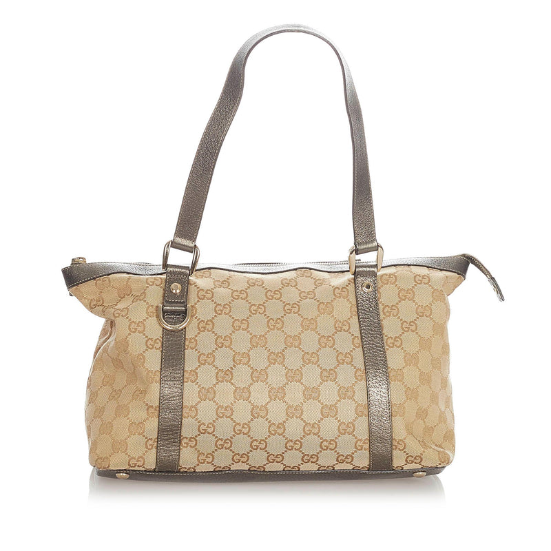 Gucci GG Canvas Abbey Tote Bag (SHG-23279)