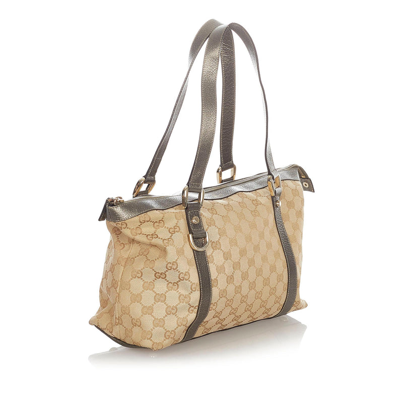 Gucci GG Canvas Abbey Tote Bag (SHG-23279)