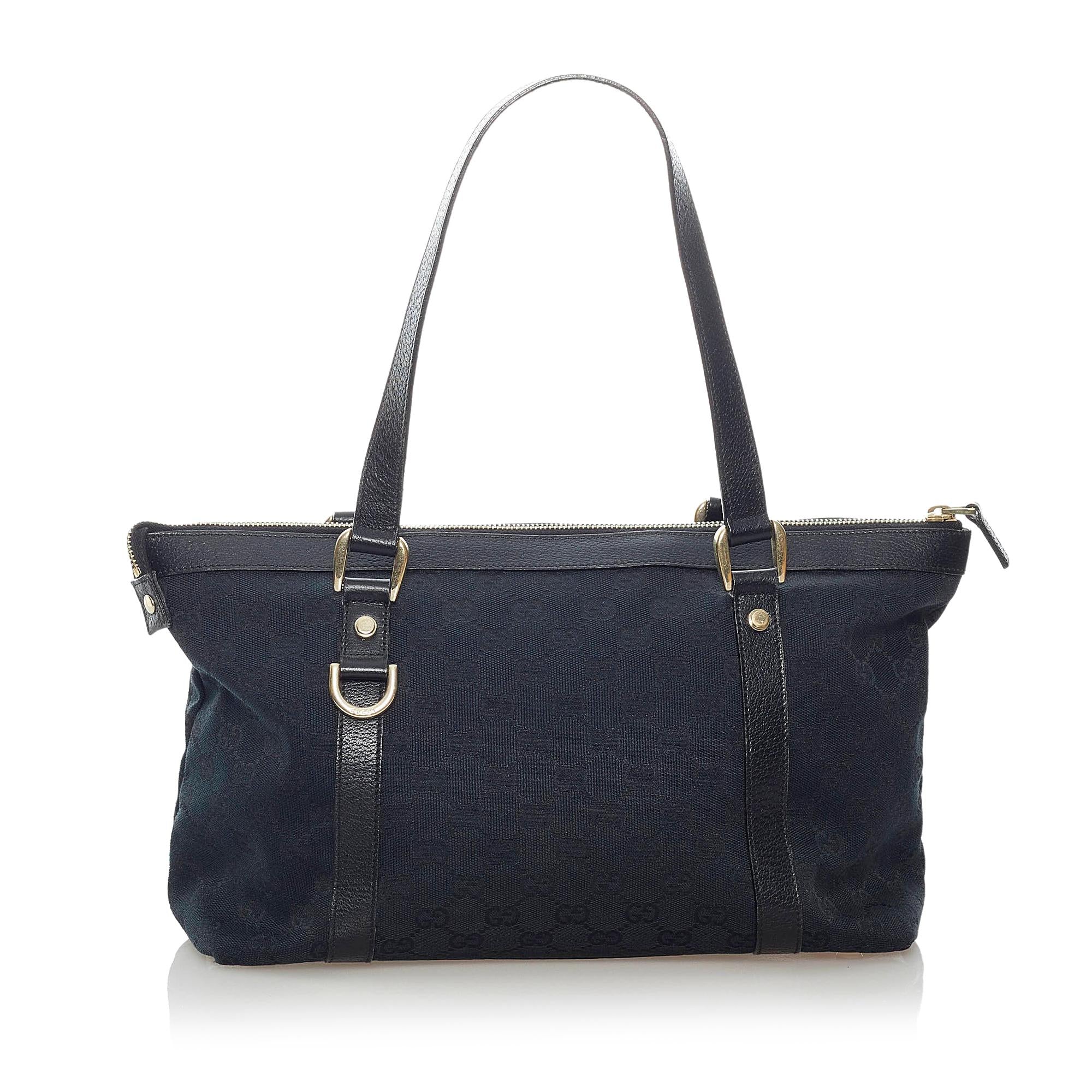 Gucci GG Canvas Abbey Tote Bag (SHG-32743)