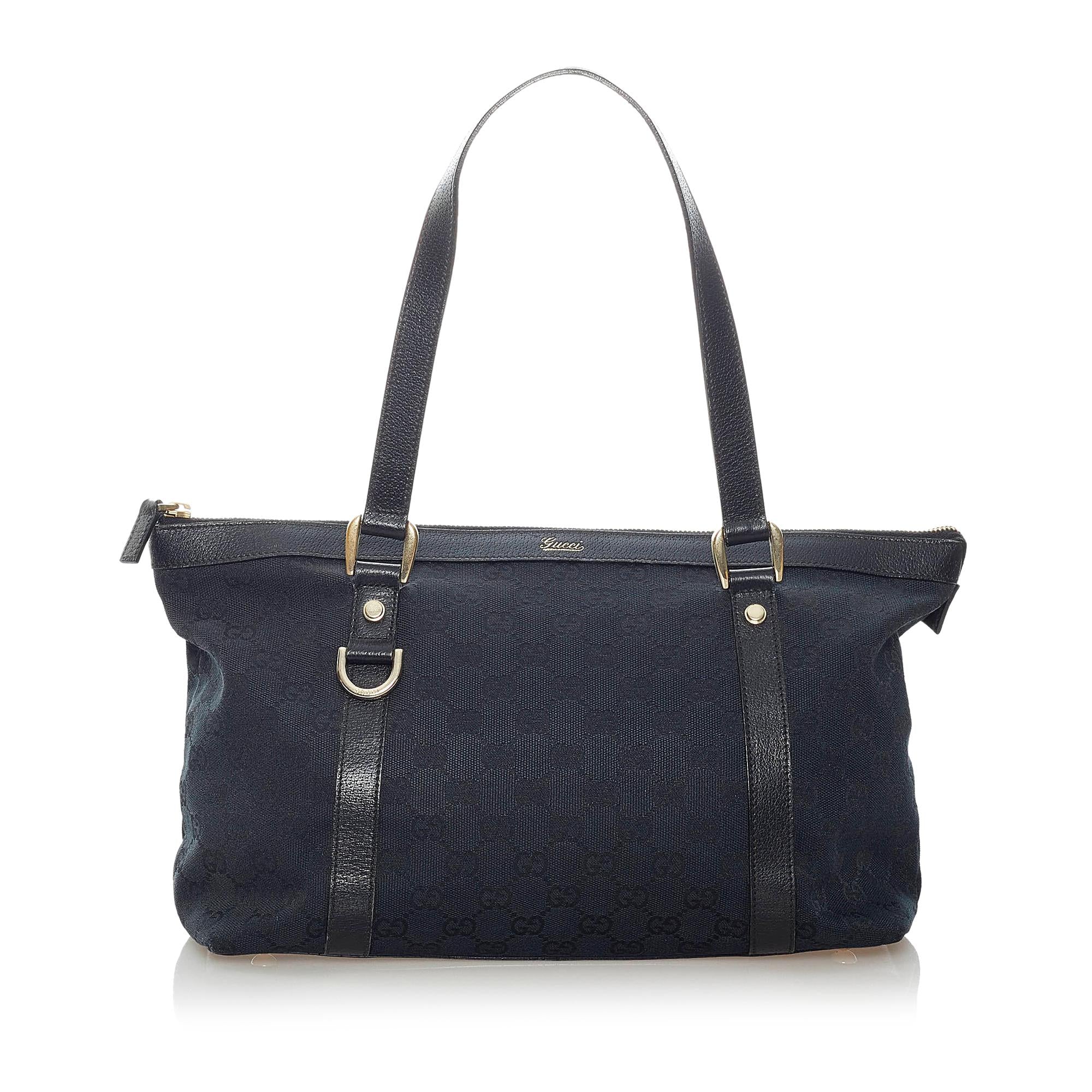 Gucci GG Canvas Abbey Tote Bag (SHG-32743)