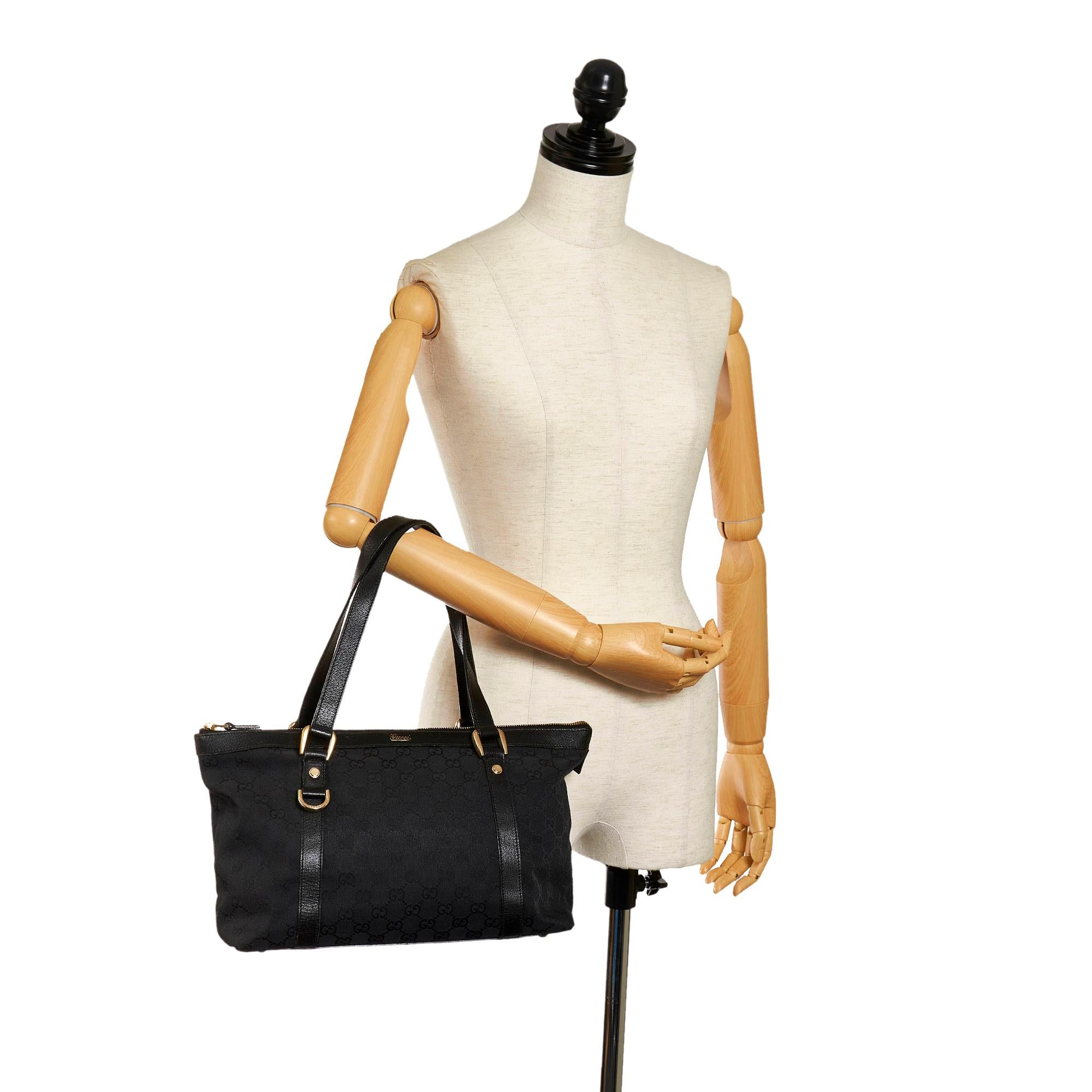 Gucci GG Canvas Abbey Tote Bag (SHG-32743)