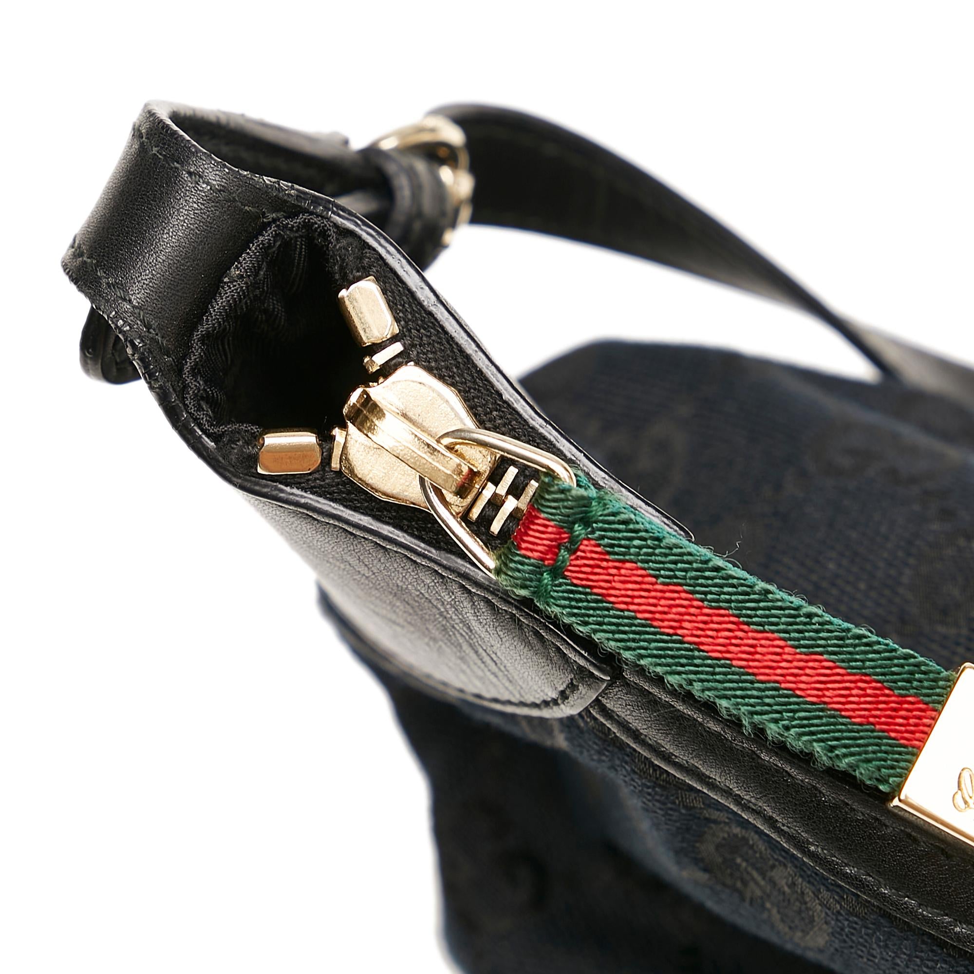Gucci GG Canvas Baguette (SHG-34704)