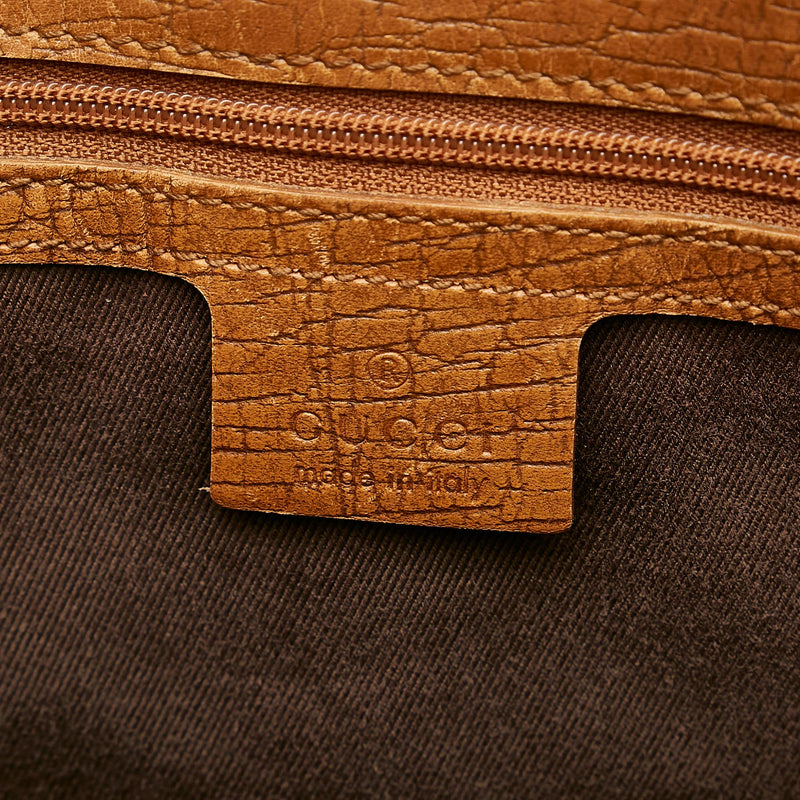 Gucci GG Canvas Bamboo Handbag (SHG-24195)