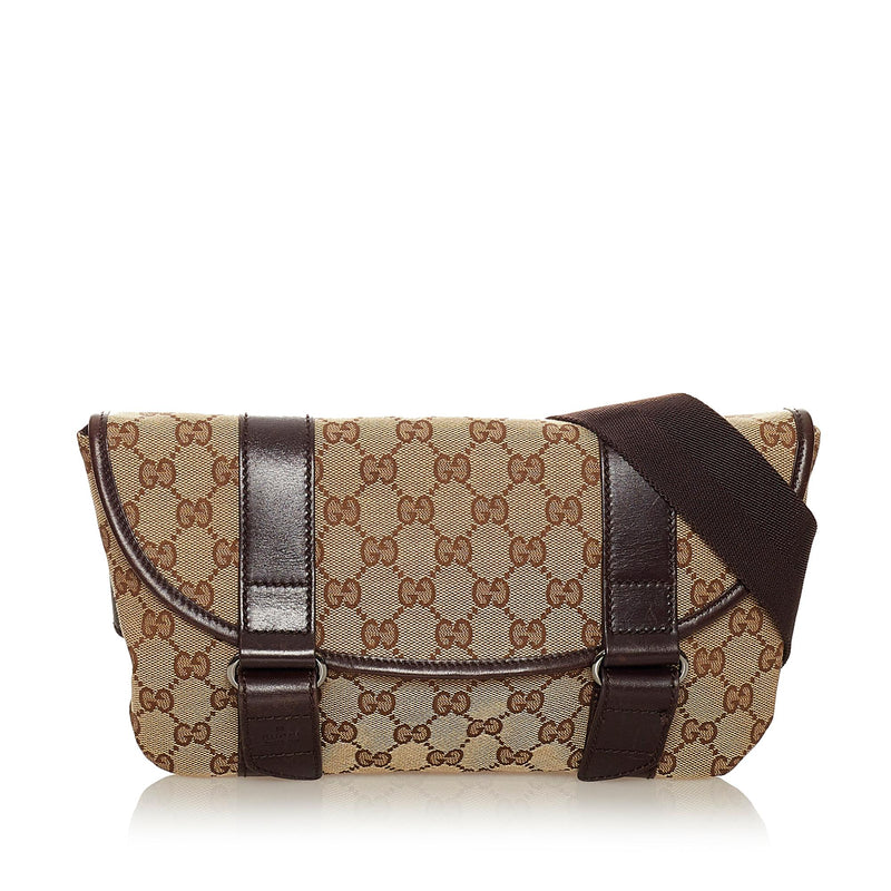 Louis belt bag medium, brown, medium
