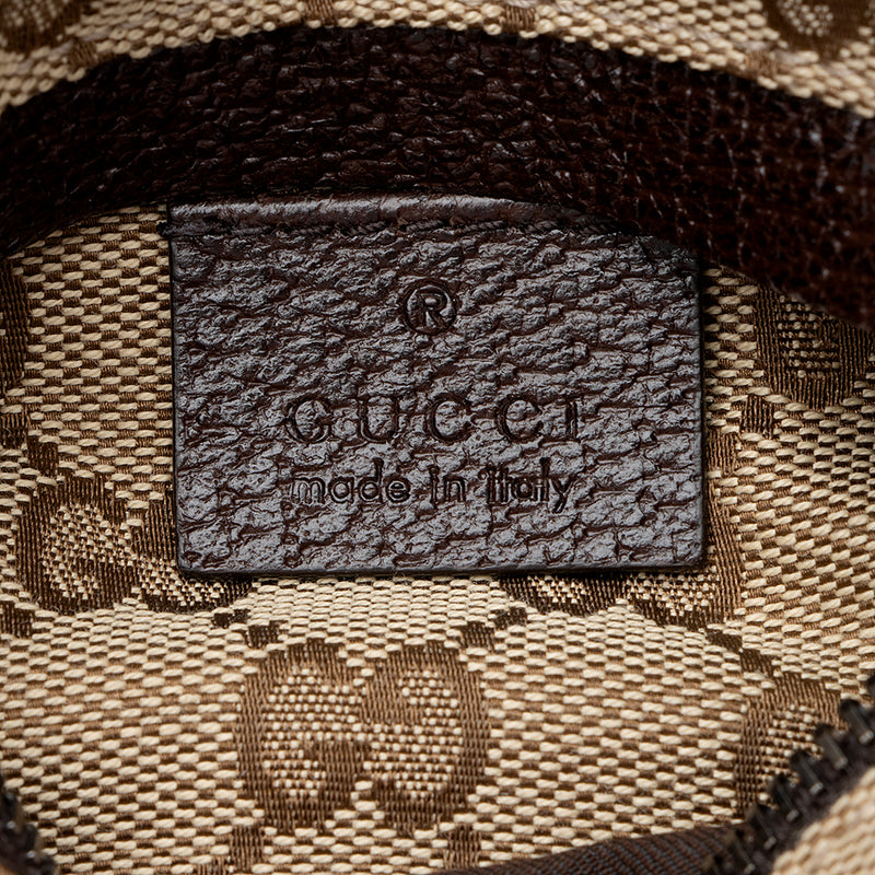 Gucci GG Canvas Web Belt Bag (SHF-18769)