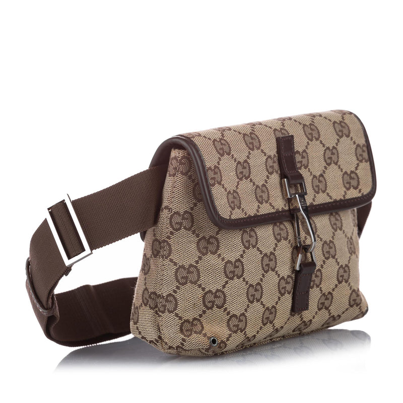 Gucci GG Canvas Belt Bag (SHG-27856)